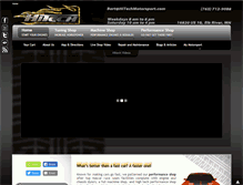 Tablet Screenshot of hitechmotorsport.com